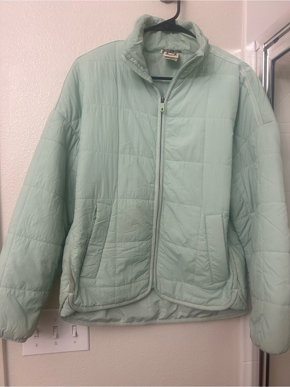 Light Mint Quilted Jacket - Avalanche
